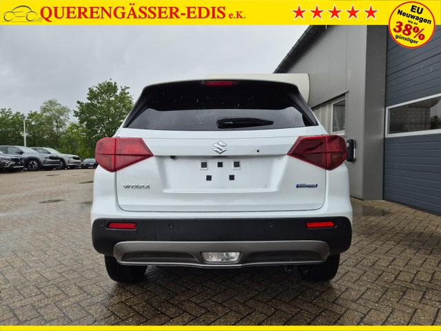 Suzuki Vitara Comfort+ 110PS MHEV 4x4 ALLGRIP 1.4 Boosterjet Allrad Teilleder mit Alcantara Navi Klimaautomatik Sitzheizung ACC PDC v+h R&uuml;ckf.Kamera Suzuki-Radio Apple CarPlay Android Auto Touchscreen 2xKeyless 17-LM 