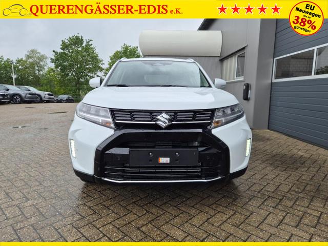 Suzuki Vitara Comfort+ 110PS MHEV 4x4 ALLGRIP 1.4 Boosterjet Allrad Teilleder mit Alcantara Navi Klimaautomatik Sitzheizung ACC PDC v+h R&uuml;ckf.Kamera Suzuki-Radio Apple CarPlay Android Auto Touchscreen 2xKeyless 17-LM 