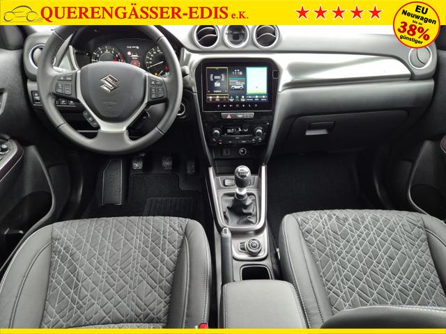 Suzuki Vitara Comfort+ 110PS MHEV 4x4 ALLGRIP 1.4 Boosterjet Allrad Teilleder mit Alcantara Navi Klimaautomatik Sitzheizung ACC PDC v+h R&uuml;ckf.Kamera Suzuki-Radio Apple CarPlay Android Auto Touchscreen 2xKeyless 17-LM 