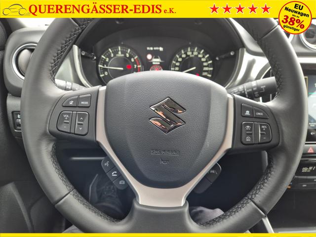 Suzuki Vitara Comfort+ 110PS MHEV 4x4 ALLGRIP 1.4 Boosterjet Allrad Teilleder mit Alcantara Navi Klimaautomatik Sitzheizung ACC PDC v+h R&uuml;ckf.Kamera Suzuki-Radio Apple CarPlay Android Auto Touchscreen 2xKeyless 17-LM 