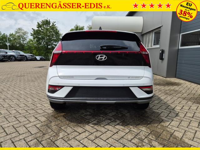 Hyundai BAYON Trend 1.0 T-GDI 90PS Klimaautomatik R&uuml;ckf.Kamera Parksensoren Sitzheizung Lenkradheizung Bluetooth Touchscreen Tempomat Apple CarPlay + Android Auto 16"LM 