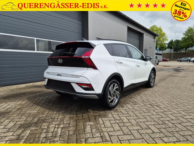 Hyundai BAYON Trend 1.0 T-GDI 90PS Klimaautomatik R&uuml;ckf.Kamera Parksensoren Sitzheizung Lenkradheizung Bluetooth Touchscreen Tempomat Apple CarPlay + Android Auto 16"LM 