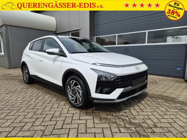 Hyundai BAYON Trend 1.0 T-GDI 90PS Klimaautomatik R&uuml;ckf.Kamera Parksensoren Sitzheizung Lenkradheizung Bluetooth Touchscreen Tempomat Apple CarPlay + Android Auto 16"LM 
