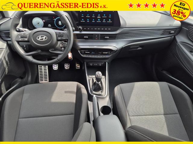 Hyundai BAYON Trend 1.0 T-GDI 90PS Klimaautomatik R&uuml;ckf.Kamera Parksensoren Sitzheizung Lenkradheizung Bluetooth Touchscreen Tempomat Apple CarPlay + Android Auto 16"LM 