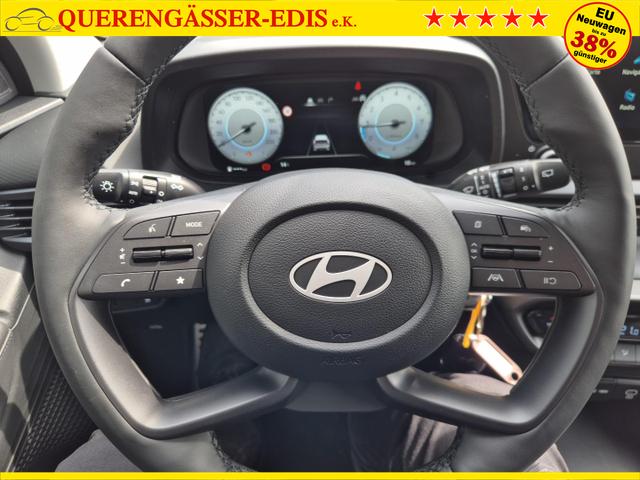 Hyundai BAYON Trend 1.0 T-GDI 90PS Klimaautomatik R&uuml;ckf.Kamera Parksensoren Sitzheizung Lenkradheizung Bluetooth Touchscreen Tempomat Apple CarPlay + Android Auto 16"LM 