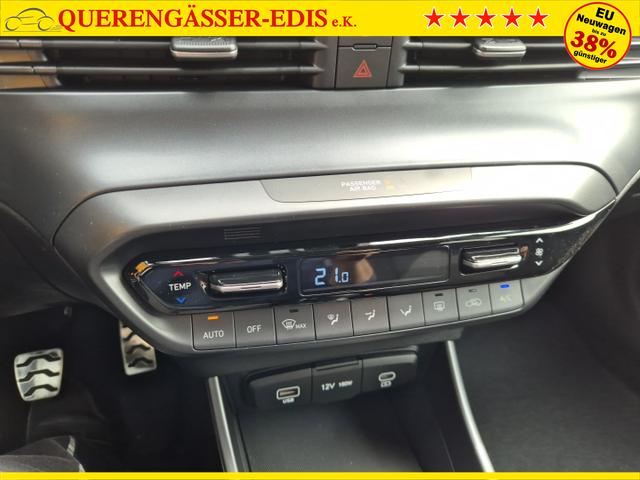 Hyundai BAYON Trend 1.0 T-GDI 90PS Klimaautomatik R&uuml;ckf.Kamera Parksensoren Sitzheizung Lenkradheizung Bluetooth Touchscreen Tempomat Apple CarPlay + Android Auto 16"LM 