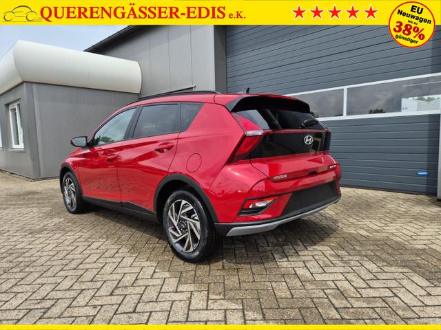 Hyundai BAYON Trend 1.0 T-GDI 90PS Klimaautomatik R&uuml;ckf.Kamera Parksensoren Sitzheizung Lenkradheizung Bluetooth Touchscreen Tempomat Apple CarPlay + Android Auto 16"LM 