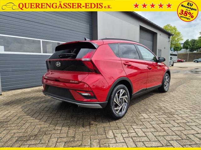 Hyundai BAYON Trend 1.0 T-GDI 90PS Klimaautomatik R&uuml;ckf.Kamera Parksensoren Sitzheizung Lenkradheizung Bluetooth Touchscreen Tempomat Apple CarPlay + Android Auto 16"LM 
