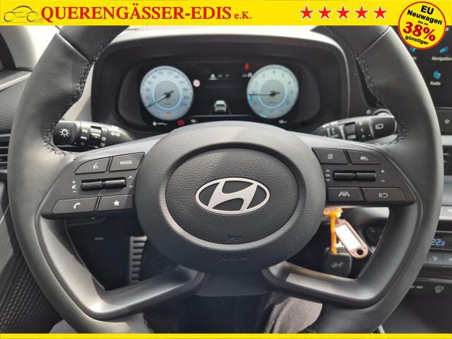 Hyundai BAYON Trend 1.0 T-GDI 90PS Klimaautomatik R&uuml;ckf.Kamera Parksensoren Sitzheizung Lenkradheizung Bluetooth Touchscreen Tempomat Apple CarPlay + Android Auto 16"LM 