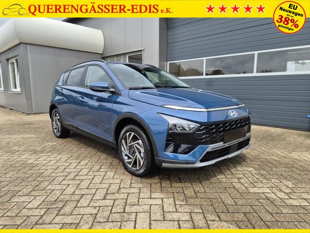 Hyundai BAYON Trend 1.0 T-GDI 90PS Automatik Klimaautomatik R&uuml;ckf.Kamera Parksensoren Sitzheizung Lenkradheizung Bluetooth Touchscreen Tempomat Apple CarPlay + Android Auto 16"LM 