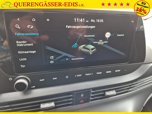 Hyundai BAYON Trend 1.0 T-GDI 90PS Automatik Klimaautomatik R&uuml;ckf.Kamera Parksensoren Sitzheizung Lenkradheizung Bluetooth Touchscreen Tempomat Apple CarPlay + Android Auto 16"LM 