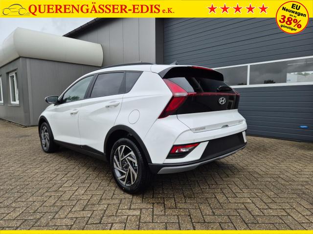 Hyundai BAYON Trend 1.0 T-GDI 90PS Automatik Klimaautomatik R&uuml;ckf.Kamera Parksensoren Sitzheizung Lenkradheizung Bluetooth Touchscreen Tempomat Apple CarPlay + Android Auto 16"LM 