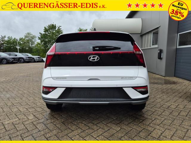 Hyundai BAYON Trend 1.0 T-GDI 90PS Automatik Klimaautomatik R&uuml;ckf.Kamera Parksensoren Sitzheizung Lenkradheizung Bluetooth Touchscreen Tempomat Apple CarPlay + Android Auto 16"LM 