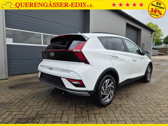 Hyundai BAYON Trend 1.0 T-GDI 90PS Automatik Klimaautomatik R&uuml;ckf.Kamera Parksensoren Sitzheizung Lenkradheizung Bluetooth Touchscreen Tempomat Apple CarPlay + Android Auto 16"LM 