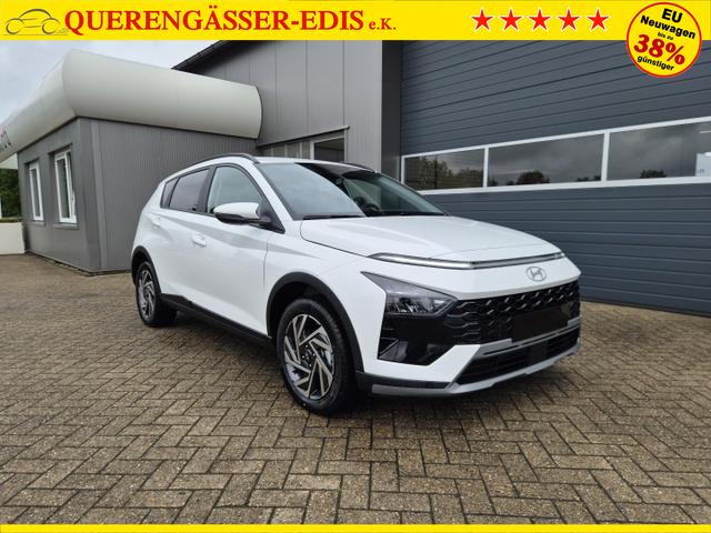 Hyundai BAYON Trend 1.0 T-GDI 90PS Automatik Klimaautomatik R&uuml;ckf.Kamera Parksensoren Sitzheizung Lenkradheizung Bluetooth Touchscreen Tempomat Apple CarPlay + Android Auto 16"LM 