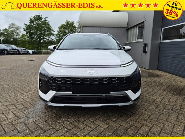 Hyundai BAYON Trend 1.0 T-GDI 90PS Automatik Klimaautomatik R&uuml;ckf.Kamera Parksensoren Sitzheizung Lenkradheizung Bluetooth Touchscreen Tempomat Apple CarPlay + Android Auto 16"LM 