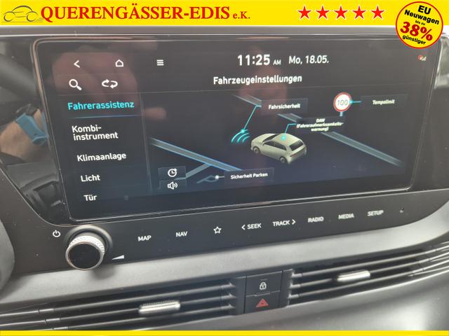 Hyundai BAYON Trend 1.0 T-GDI 90PS Automatik Klimaautomatik R&uuml;ckf.Kamera Parksensoren Sitzheizung Lenkradheizung Bluetooth Touchscreen Tempomat Apple CarPlay + Android Auto 16"LM 