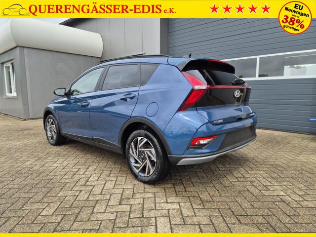 Hyundai BAYON Trend 1.0 T-GDI 90PS Automatik Klimaautomatik R&uuml;ckf.Kamera Parksensoren Sitzheizung Lenkradheizung Bluetooth Touchscreen Tempomat Apple CarPlay + Android Auto 16"LM 