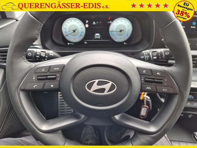 Hyundai BAYON Trend 1.0 T-GDI 90PS Automatik Klimaautomatik R&uuml;ckf.Kamera Parksensoren Sitzheizung Lenkradheizung Bluetooth Touchscreen Tempomat Apple CarPlay + Android Auto 16"LM 
