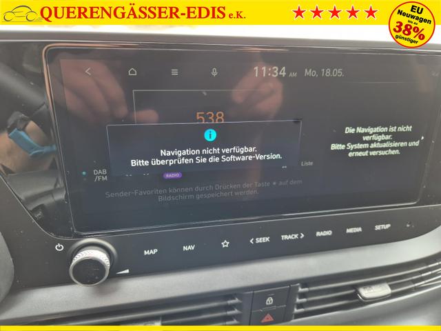Hyundai BAYON Trend 1.0 T-GDI 90PS Automatik Klimaautomatik R&uuml;ckf.Kamera Parksensoren Sitzheizung Lenkradheizung Bluetooth Touchscreen Tempomat Apple CarPlay + Android Auto 16"LM 