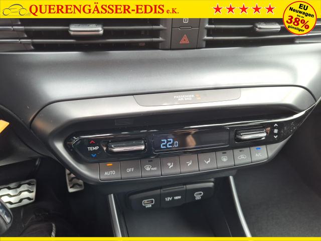 Hyundai BAYON Trend 1.0 T-GDI 90PS Automatik Klimaautomatik R&uuml;ckf.Kamera Parksensoren Sitzheizung Lenkradheizung Bluetooth Touchscreen Tempomat Apple CarPlay + Android Auto 16"LM 