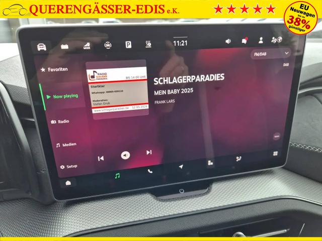 Skoda Kodiaq Sportline 1.5 TSI 204PS PHEV DSG schwenkb. AHK elektr. PanoDach HUD Alcantara PDC v+h 360&deg;Kamera CANTON Sound Klimaautomatik Sitzheizung Lenkradheizung Navi Apple CarPlay Android Auto 2xKeyless 19"LM vollelektr. Reichweite 116KM 
