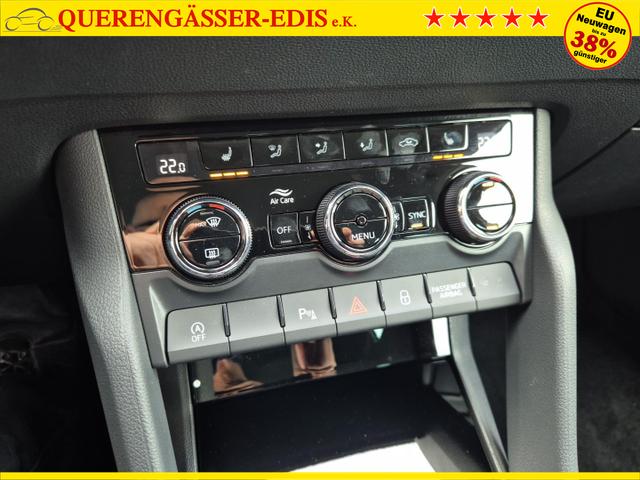 Skoda Karoq 1.5 TSI 150PS DSG Selection Klimaautomatik Sitzheizung Lenkradheizung ACC PDC v+h R&uuml;ckf.Kamera abg.Scheiben Apple CarPlay Android Auto 17"LM 