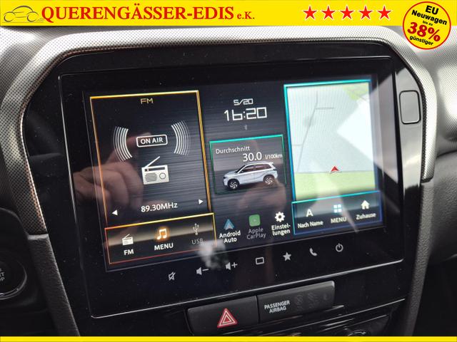 Suzuki Vitara Comfort+ 110PS Automatik MHEV 4x4 ALLGRIP 1.4 Boosterjet Teilleder Navi Klimaautomatik Sitzheizung ACC PDC v+h R&uuml;ckf.Kamera Suzuki-Radio Apple CarPlay Android Auto Touchscreen 2xKeyless 17-LM 