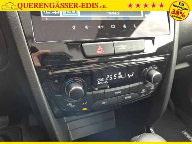 Suzuki Vitara Comfort+ 110PS Automatik MHEV 4x4 ALLGRIP 1.4 Boosterjet Black Edition Panodach Teilleder Navi Klimaautomatik Sitzheizung ACC PDC v+h R&uuml;ckf.Kamera Suzuki-Radio Apple CarPlay Android Auto Touchscreen 2xKeyless 17-LM 
