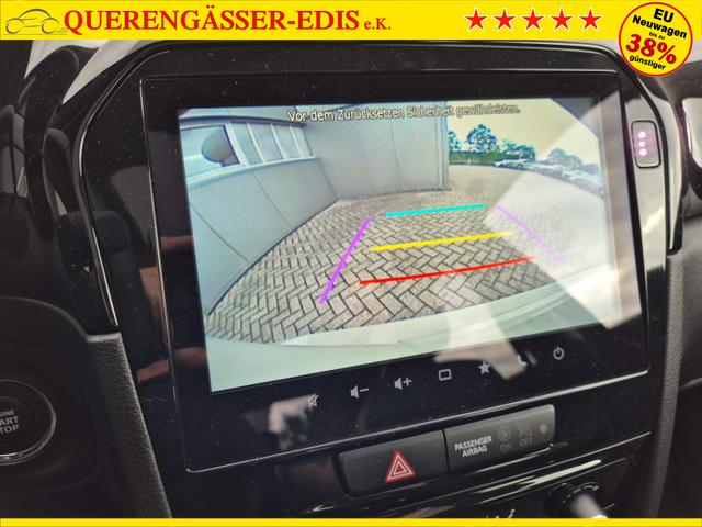 Suzuki Vitara Comfort+ 110PS Automatik MHEV 4x4 ALLGRIP 1.4 Boosterjet Black Edition Panodach Teilleder Navi Klimaautomatik Sitzheizung ACC PDC v+h R&uuml;ckf.Kamera Suzuki-Radio Apple CarPlay Android Auto Touchscreen 2xKeyless 17-LM 