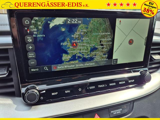 Kia XCeed 1.6 T-GDi 150PS Automatik Klimaautomatik Sitzheizung Lenkradheizung Navi PDC R&uuml;ckf.Kamera abged.Scheiben Apple CarPlay Android Auto 