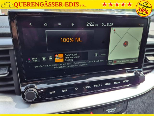 Kia XCeed 1.6 T-GDi 150PS Automatik Klimaautomatik Sitzheizung Lenkradheizung Navi PDC R&uuml;ckf.Kamera abged.Scheiben Apple CarPlay Android Auto 