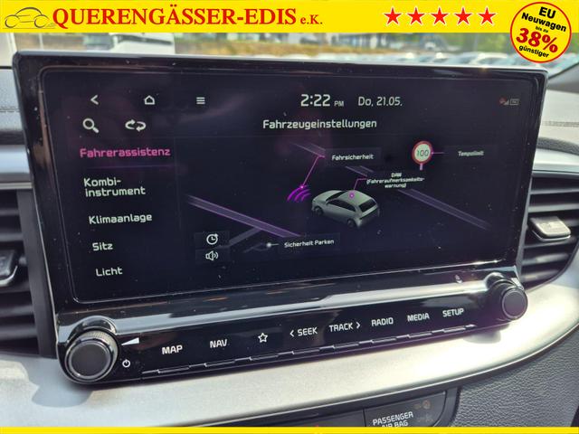 Kia XCeed 1.6 T-GDi 150PS Automatik Klimaautomatik Sitzheizung Lenkradheizung Navi PDC R&uuml;ckf.Kamera abged.Scheiben Apple CarPlay Android Auto 