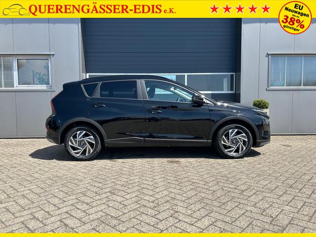Hyundai BAYON Trend 1.0 T-GDI 90PS Klimaautomatik R&uuml;ckf.Kamera Parksensoren Sitzheizung Lenkradheizung Bluetooth Touchscreen Tempomat Apple CarPlay + Android Auto 16"LM 