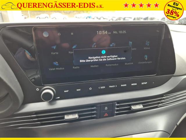 Hyundai BAYON Trend 1.0 T-GDI 90PS Klimaautomatik R&uuml;ckf.Kamera Parksensoren Sitzheizung Lenkradheizung Bluetooth Touchscreen Tempomat Apple CarPlay + Android Auto 16"LM 