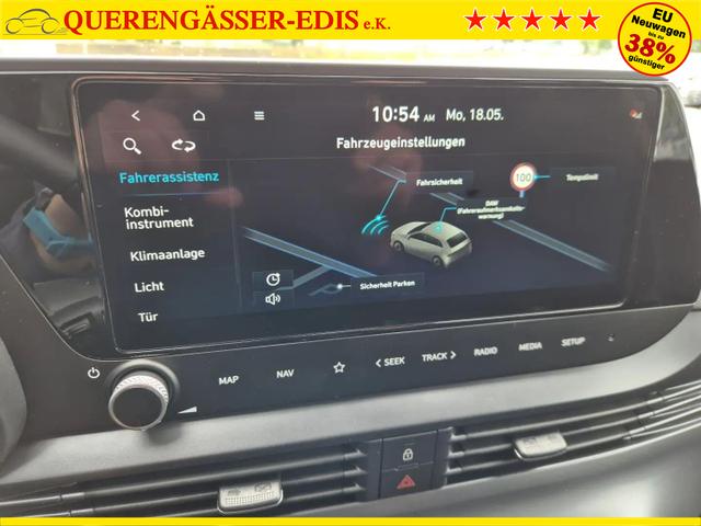 Hyundai BAYON Trend 1.0 T-GDI 90PS Klimaautomatik R&uuml;ckf.Kamera Parksensoren Sitzheizung Lenkradheizung Bluetooth Touchscreen Tempomat Apple CarPlay + Android Auto 16"LM 