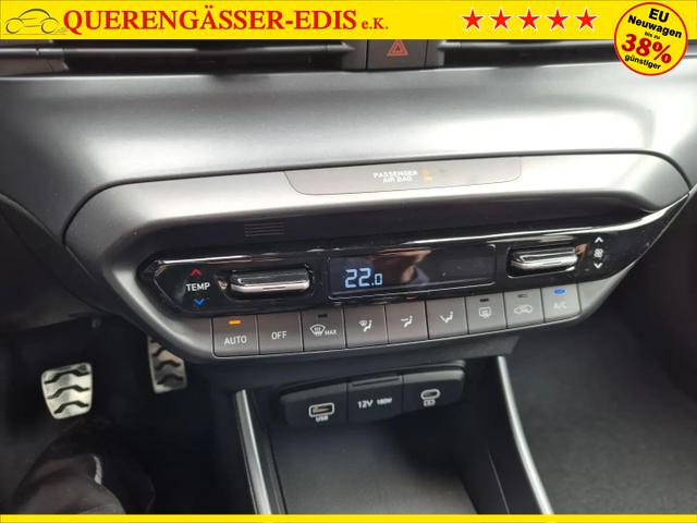 Hyundai BAYON Trend 1.0 T-GDI 90PS Klimaautomatik R&uuml;ckf.Kamera Parksensoren Sitzheizung Lenkradheizung Bluetooth Touchscreen Tempomat Apple CarPlay + Android Auto 16"LM 