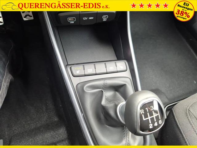 Hyundai BAYON Trend 1.0 T-GDI 90PS Klimaautomatik R&uuml;ckf.Kamera Parksensoren Sitzheizung Lenkradheizung Bluetooth Touchscreen Tempomat Apple CarPlay + Android Auto 16"LM 