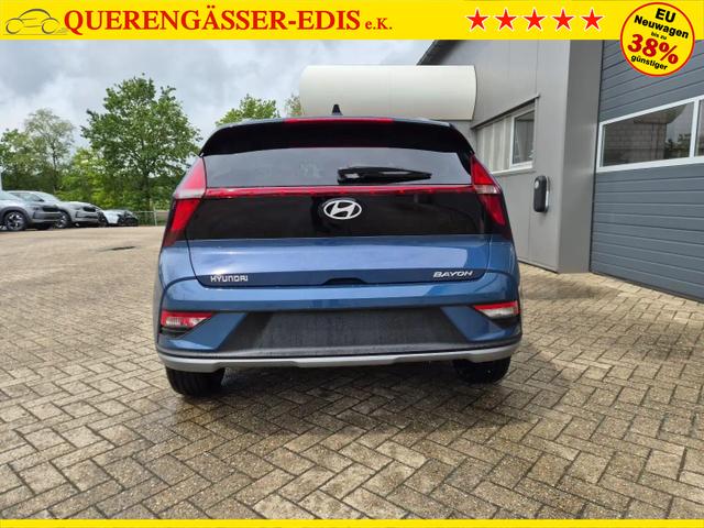 Hyundai BAYON Trend 1.0 T-GDI 90PS Klimaautomatik R&uuml;ckf.Kamera Parksensoren Sitzheizung Lenkradheizung Bluetooth Touchscreen Tempomat Apple CarPlay + Android Auto 16"LM 