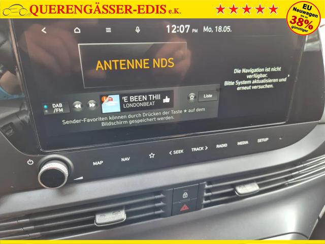 Hyundai BAYON Trend 1.0 T-GDI 90PS Automatik Klimaautomatik R&uuml;ckf.Kamera Parksensoren Sitzheizung Lenkradheizung Bluetooth Touchscreen Tempomat Apple CarPlay + Android Auto 16"LM 