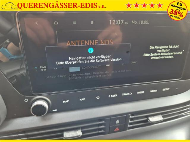 Hyundai BAYON Trend 1.0 T-GDI 90PS Automatik Klimaautomatik R&uuml;ckf.Kamera Parksensoren Sitzheizung Lenkradheizung Bluetooth Touchscreen Tempomat Apple CarPlay + Android Auto 16"LM 