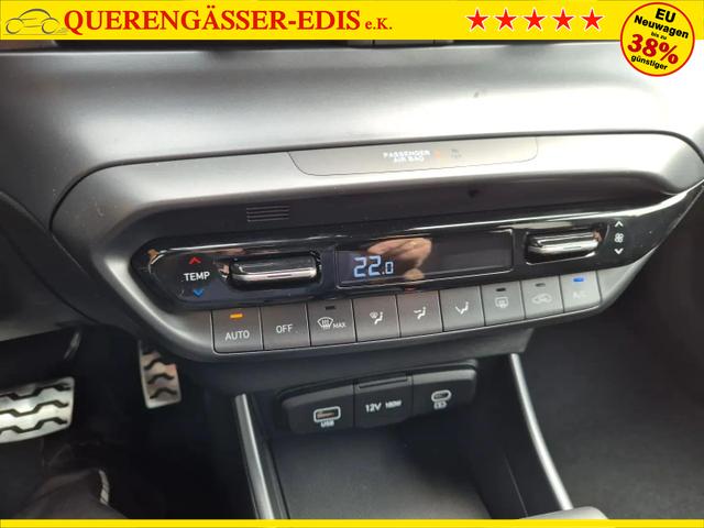 Hyundai BAYON Trend 1.0 T-GDI 90PS Automatik Klimaautomatik R&uuml;ckf.Kamera Parksensoren Sitzheizung Lenkradheizung Bluetooth Touchscreen Tempomat Apple CarPlay + Android Auto 16"LM 