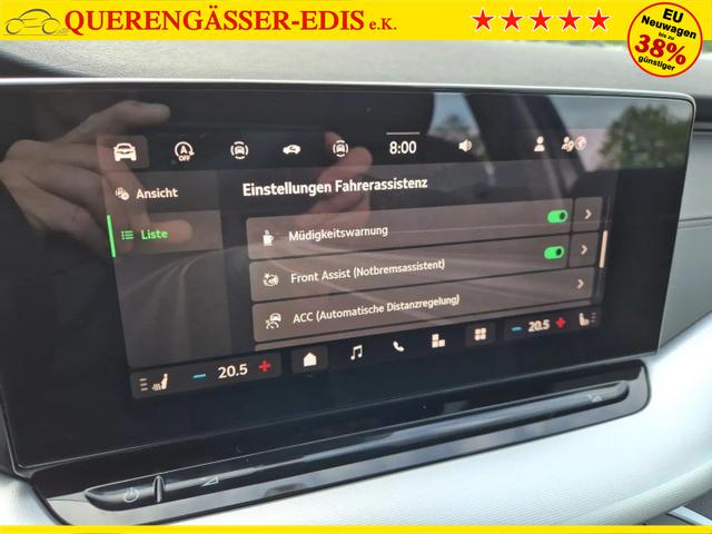 Skoda Octavia Combi 1.5 TSI 150PS m-HEV DSG Selection AHK Klimaautomatik ACC PDC v+h R&uuml;ckf.Kamera Sitzheizung TWA Apple CarPlay Android Auto 16"LM 
