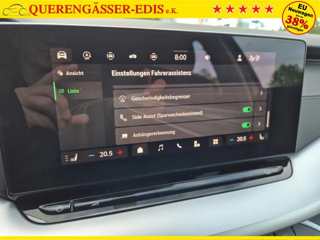 Skoda Octavia Combi 1.5 TSI 150PS m-HEV DSG Selection AHK Klimaautomatik ACC PDC v+h R&uuml;ckf.Kamera Sitzheizung TWA Apple CarPlay Android Auto 16"LM 