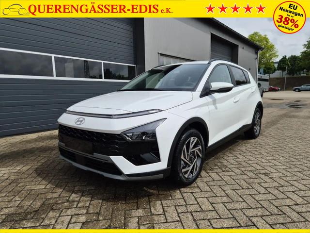 Hyundai BAYON Trend 1.0 T-GDI 90PS Klimaautomatik R&uuml;ckf.Kamera Parksensoren Sitzheizung Lenkradheizung Bluetooth Touchscreen Tempomat Apple CarPlay + Android Auto 16"LM 