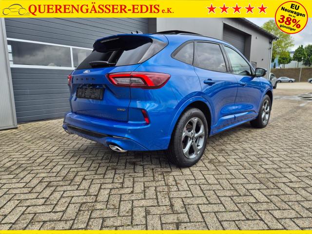 Ford Kuga ST-Line X 243PS PHEV Automatik HuD Matrix-LED schwenkb. AHK elektr. PanoDach Sitzheizung v+h Lenkradheizung Frontscheibe beheizb. Navi SYNC4 Apple CarPlay Android Auto Touchscreen PDC 4xKamera 2xKeyless B+O Sound 18"LM vollelektr. Reichweite 65K 