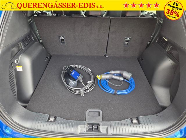 Ford Kuga ST-Line X 243PS PHEV Automatik HuD Matrix-LED schwenkb. AHK elektr. PanoDach Sitzheizung v+h Lenkradheizung Frontscheibe beheizb. Navi SYNC4 Apple CarPlay Android Auto Touchscreen PDC 4xKamera 2xKeyless B+O Sound 18"LM vollelektr. Reichweite 65K 