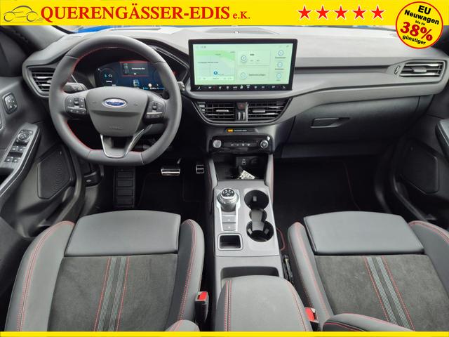 Ford Kuga ST-Line X 243PS PHEV Automatik HuD Matrix-LED schwenkb. AHK elektr. PanoDach Sitzheizung v+h Lenkradheizung Frontscheibe beheizb. Navi SYNC4 Apple CarPlay Android Auto Touchscreen PDC 4xKamera 2xKeyless B+O Sound 18"LM vollelektr. Reichweite 65K 