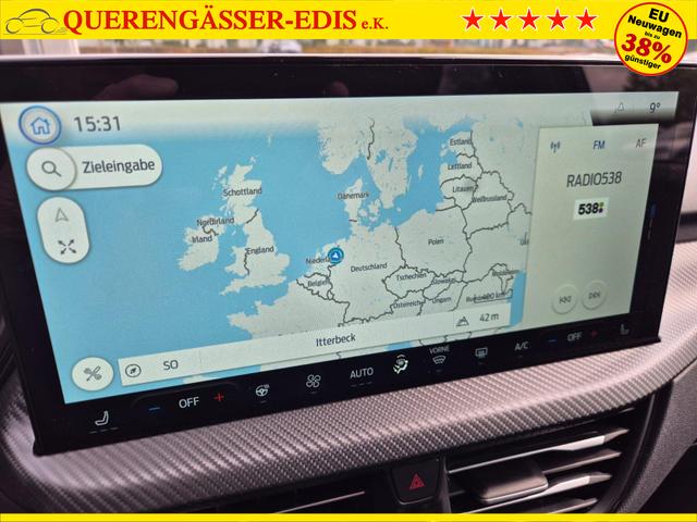 Ford Kuga ST-Line X 243PS PHEV Automatik HuD Matrix-LED schwenkb. AHK elektr. PanoDach Sitzheizung v+h Lenkradheizung Frontscheibe beheizb. Navi SYNC4 Apple CarPlay Android Auto Touchscreen PDC 4xKamera 2xKeyless B+O Sound 18"LM vollelektr. Reichweite 65K 