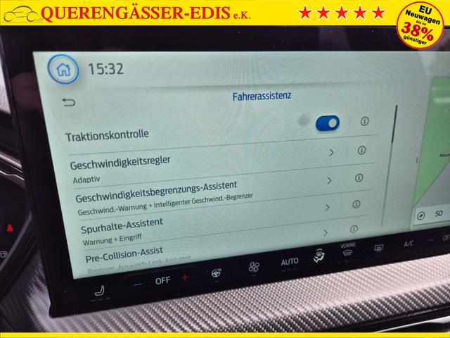 Ford Kuga ST-Line X 243PS PHEV Automatik HuD Matrix-LED schwenkb. AHK elektr. PanoDach Sitzheizung v+h Lenkradheizung Frontscheibe beheizb. Navi SYNC4 Apple CarPlay Android Auto Touchscreen PDC 4xKamera 2xKeyless B+O Sound 18"LM vollelektr. Reichweite 65K 